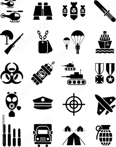 Military icons