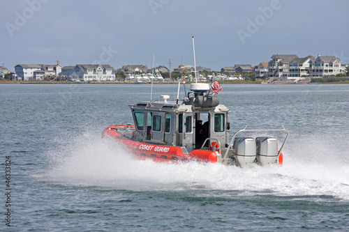 Coastguard boat