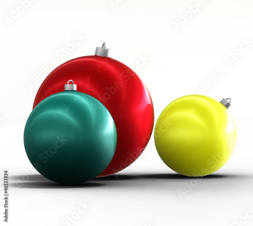 Christmas ornaments winter decor