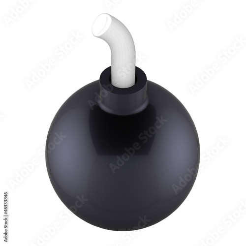Rounded bomb icon
