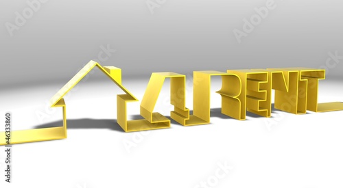 Home for rent sign