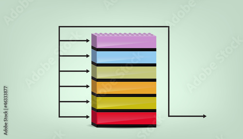 Graphic stack - presentation template