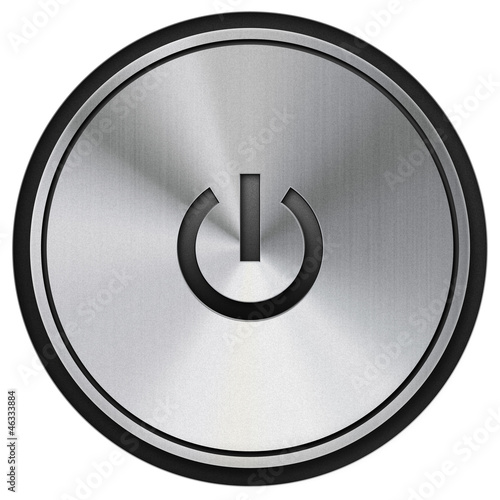 Metal power button