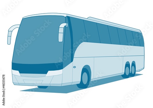 Coach bus