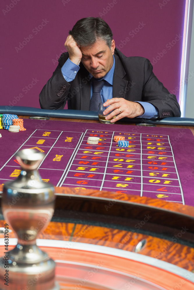 Man sleeping at the table Man sleeping at the table