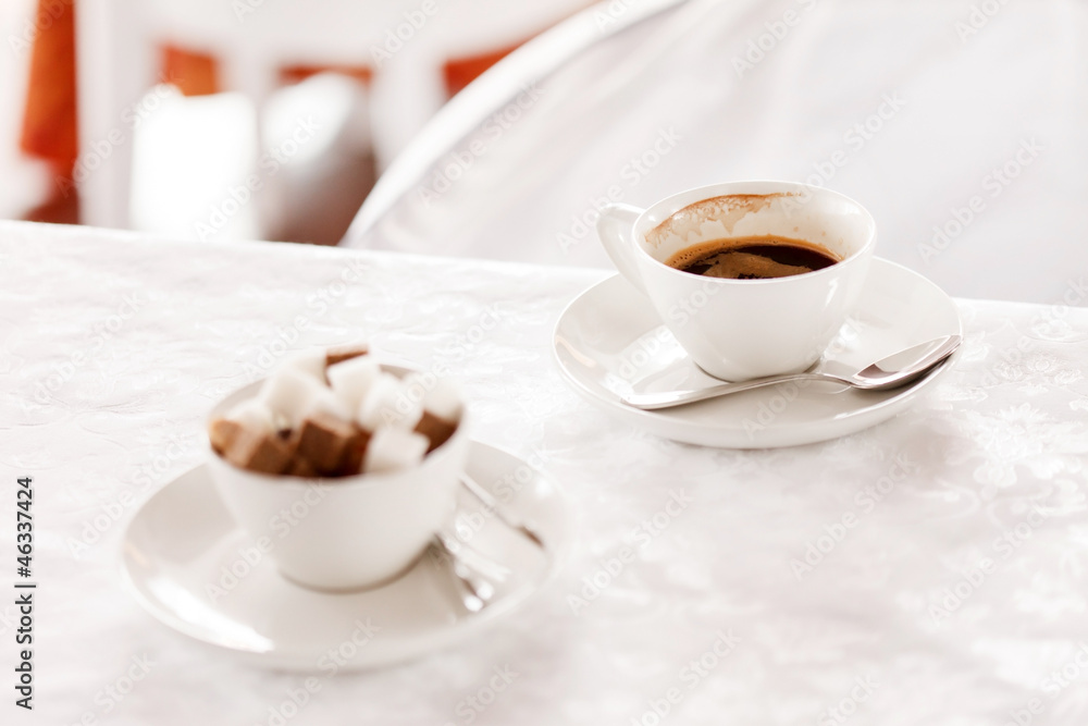 coffee with sugar coffee with sugar