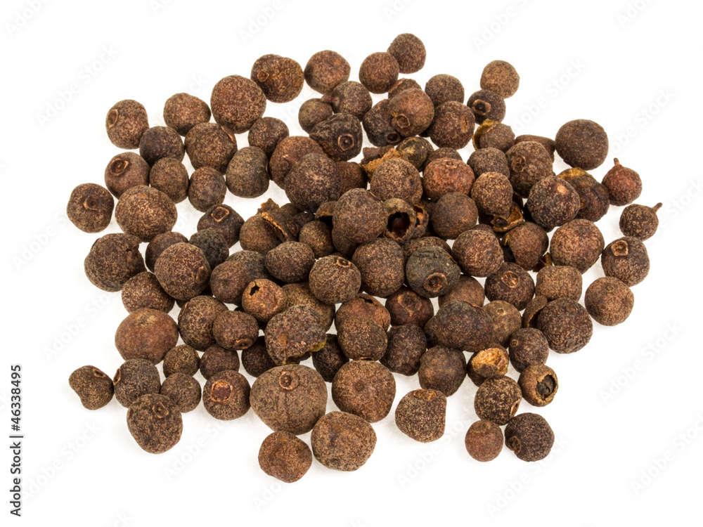 Pile of pepper seeds isolated on white background Pile of pepper seeds isolated on white background