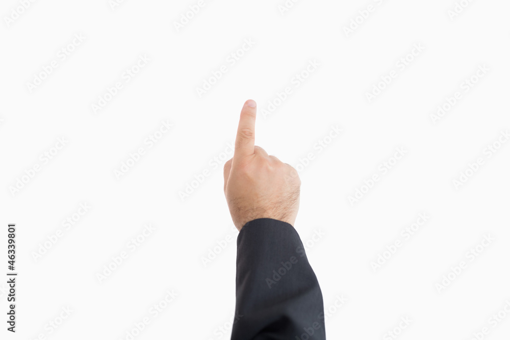 Hand pointing Hand pointing