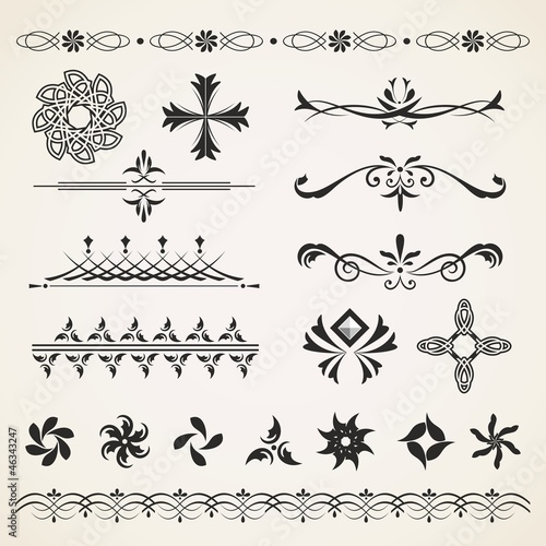 Decoration elements