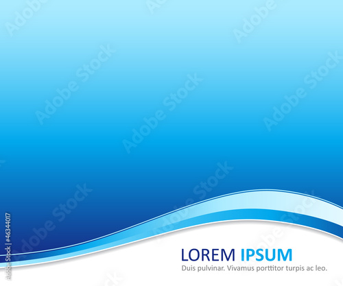 Blue abstract background vector