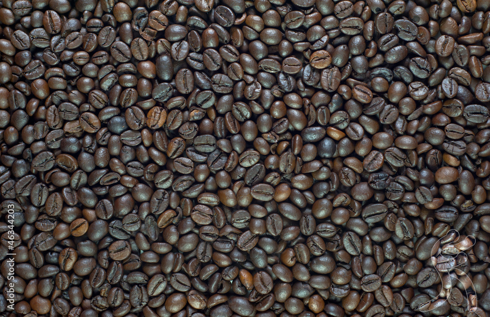 Sport boxing icon on coffee texture and background Sport boxing icon on coffee texture and background
