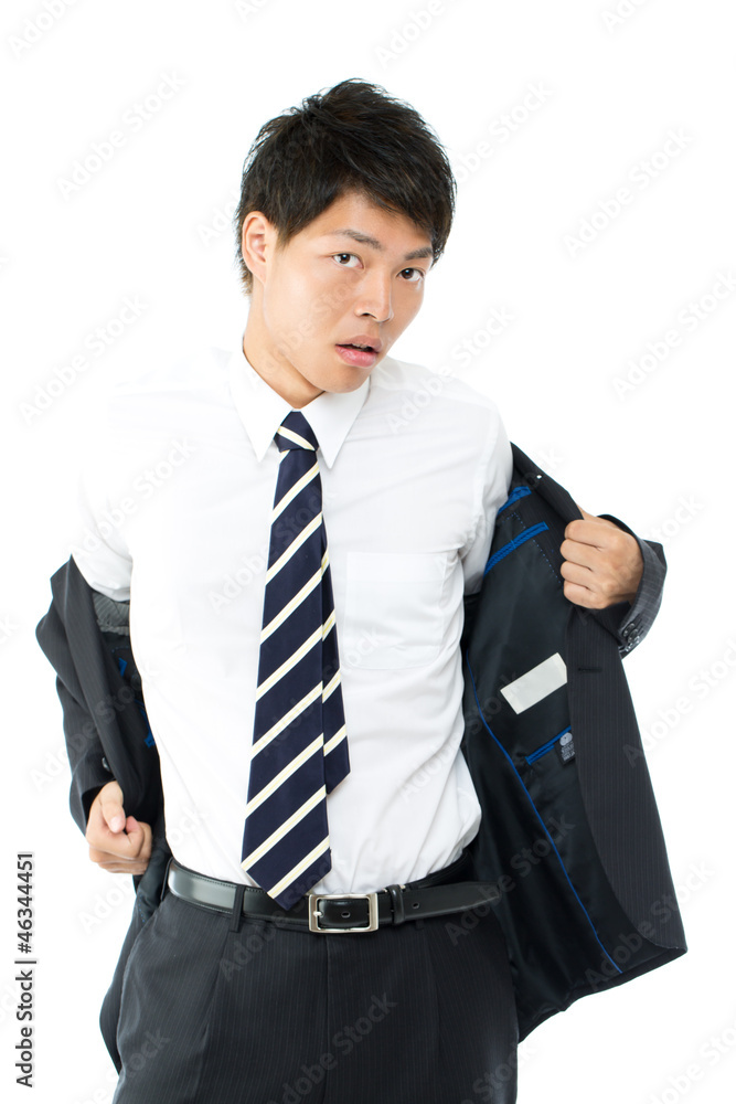 Young asian smiling businessman Young asian smiling businessman