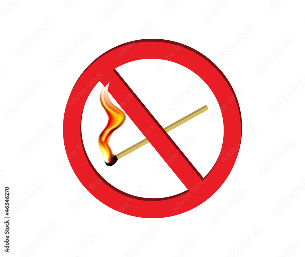 Feuer verboten Vektor