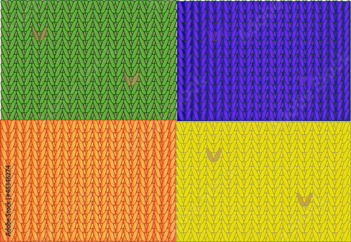Knitted texture
