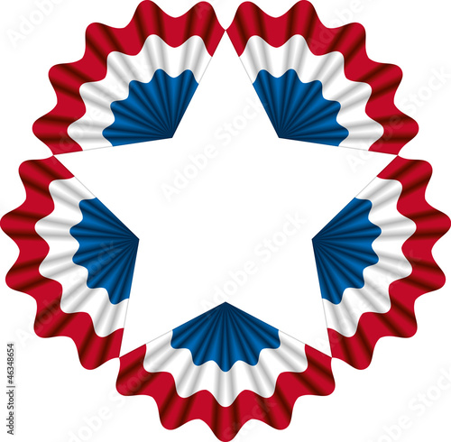 stella coccarda bandiera USA - cockade star USA flag