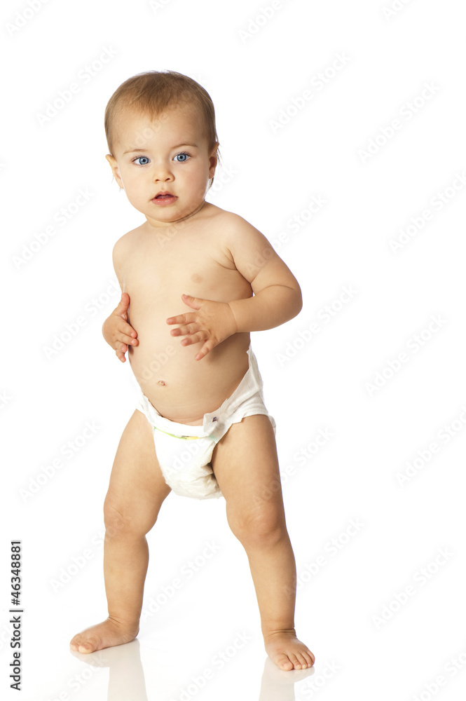 Standing Toddler - Stehenes Kleinkind Standing Toddler - Stehenes Kleinkind