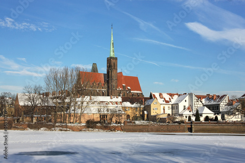 Monument in Wroclaw, Poland