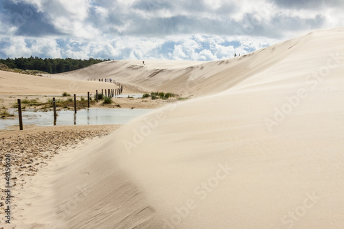 Poland, dunes in Leba.