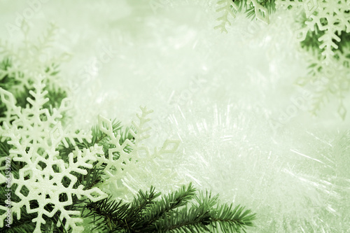 Green christmas background