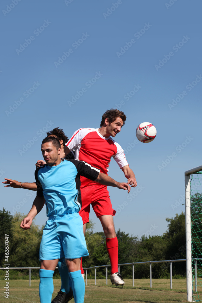 Obraz premium football player in action