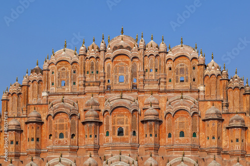 Hawa Mahal  the Palace of Winds in Jaipur  Rajasthan  India.