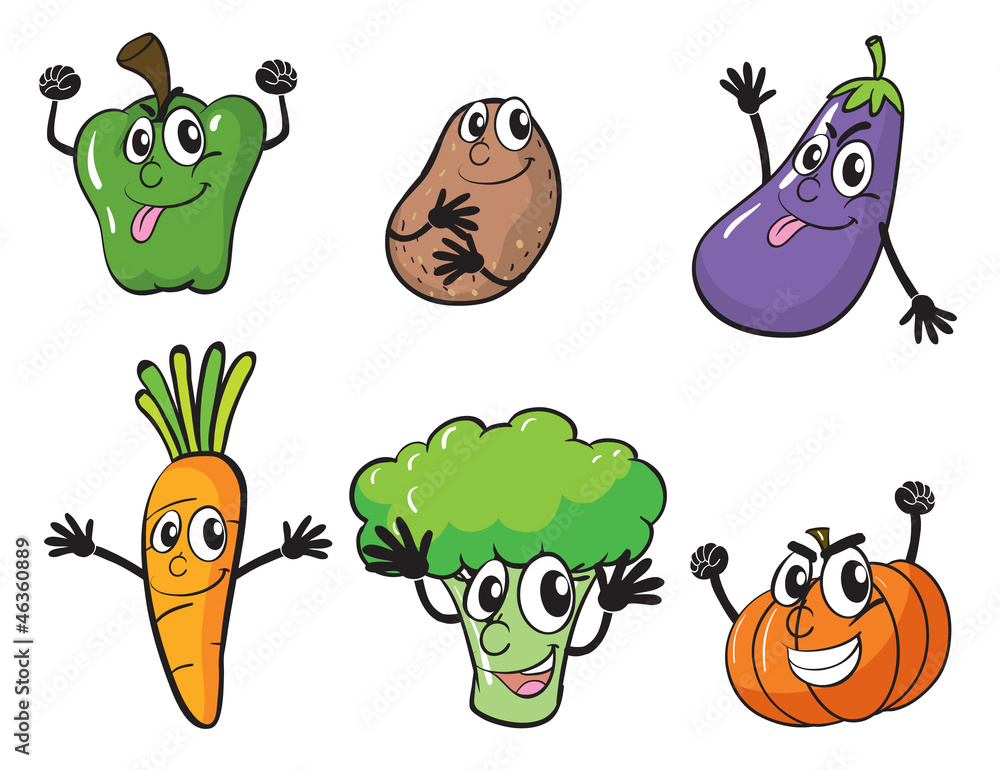 various vegetables