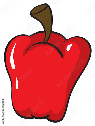 a red capsicum