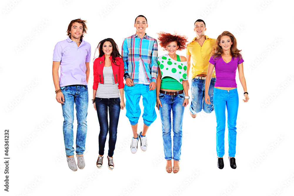 Obraz premium six friends