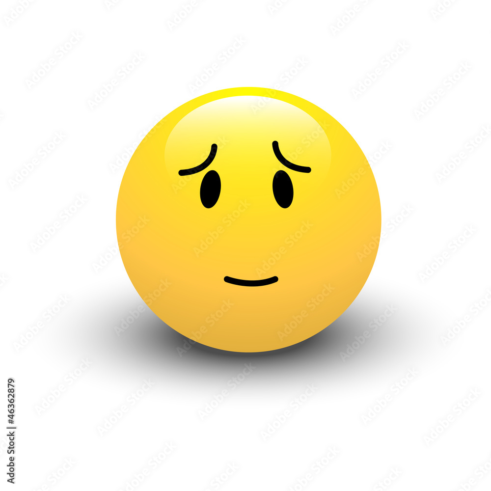 Fototapeta premium Innocent Smiley Vector