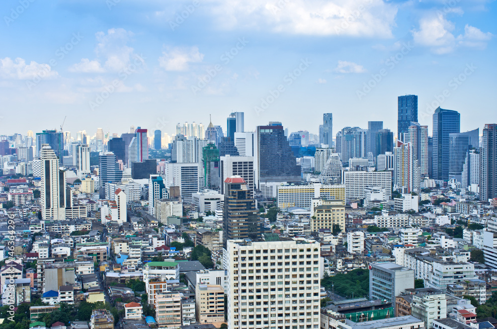 Bangkok cityscape.