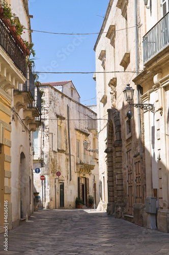 Alleyway. Galatina. Puglia. Italy.