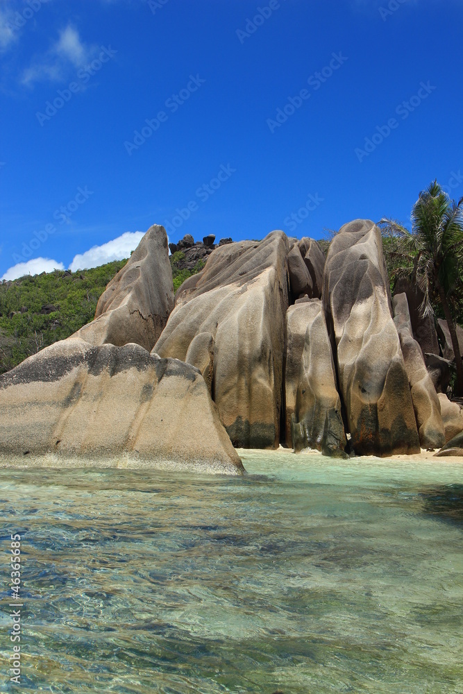 Anse Source d'Argent aux Seychelles