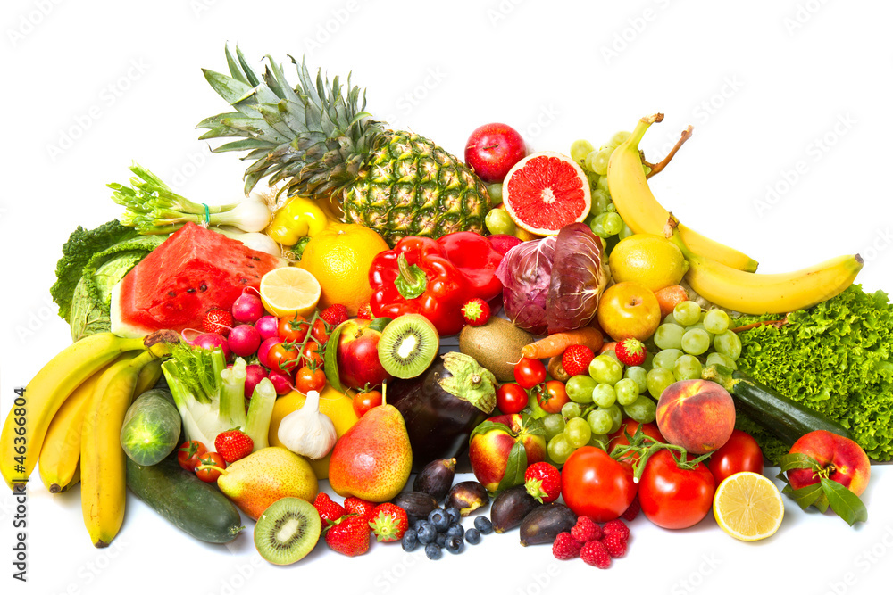 Fruits and vegetables