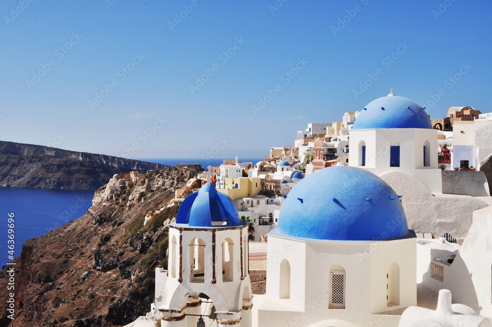 Santorini church