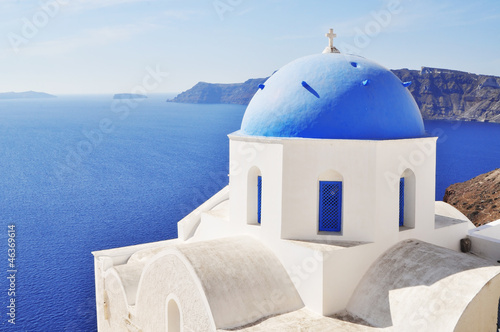 Santorini church