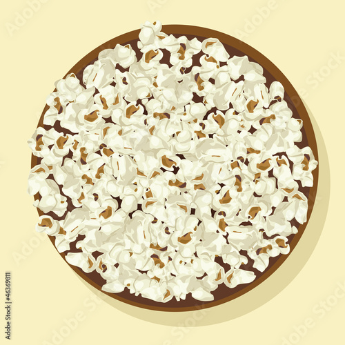 Bowl of popcorn