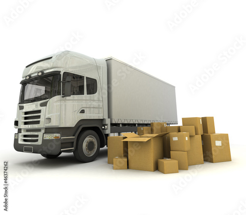 Loading truck