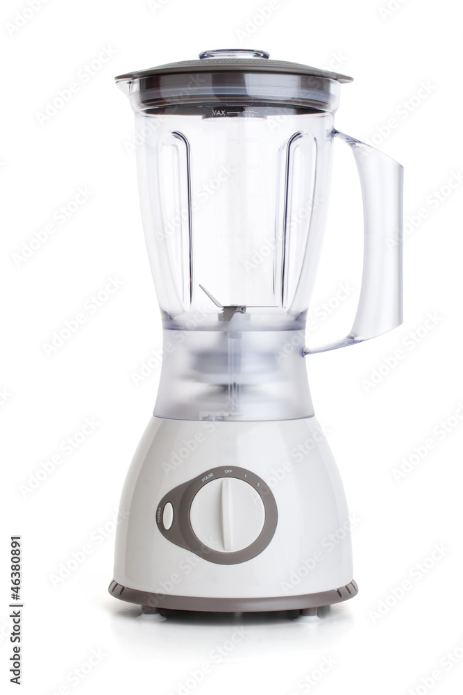 Electrical blender, kitchen equipment, isolated on white backgro Electrical blender, kitchen equipment, isolated on white backgro