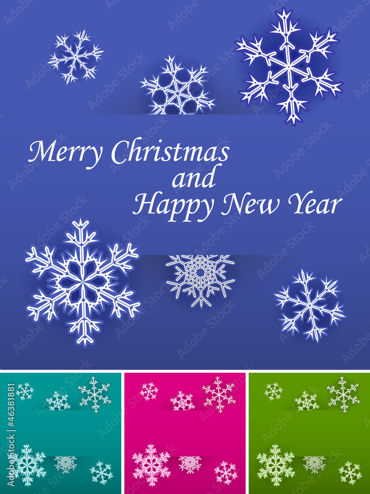 Holiday card set Holiday card set