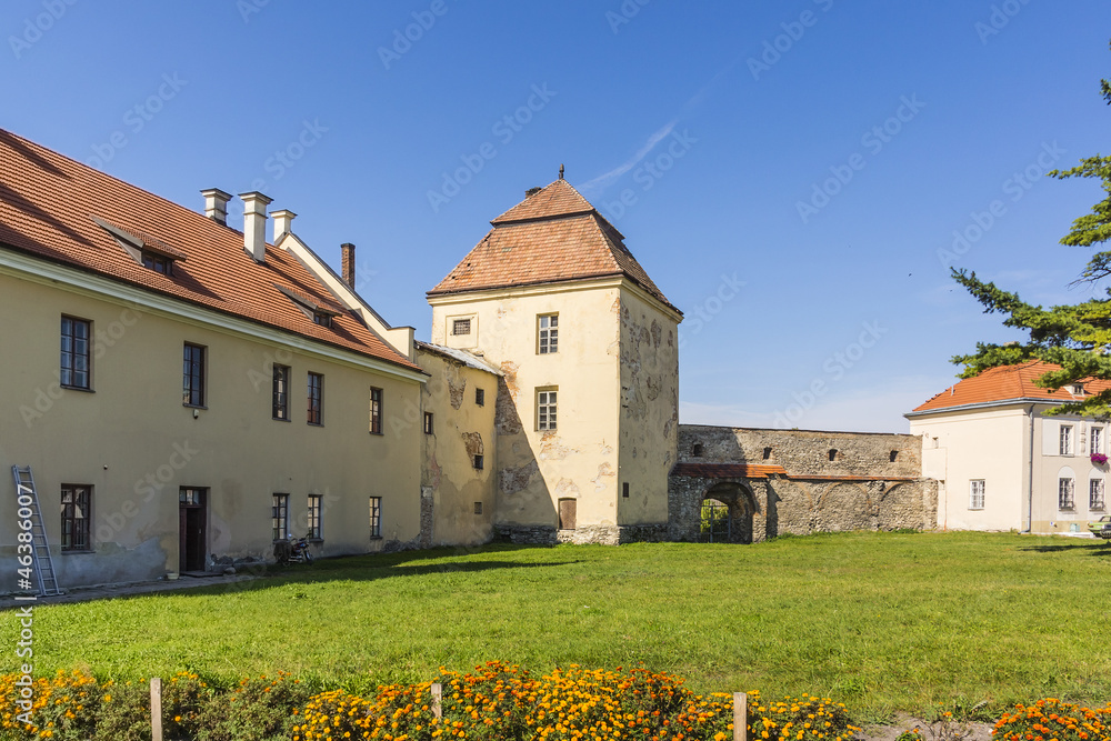 Zhovkva Castle (1594 - 1606) in Lviv region, Western Ukraine