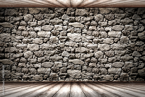 stone wall texture #46390608