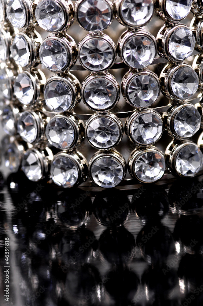 Close up brilliant bangles texture Close up brilliant bangles texture