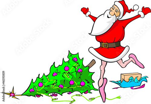 lost in dancing santa claus - demolished christmas