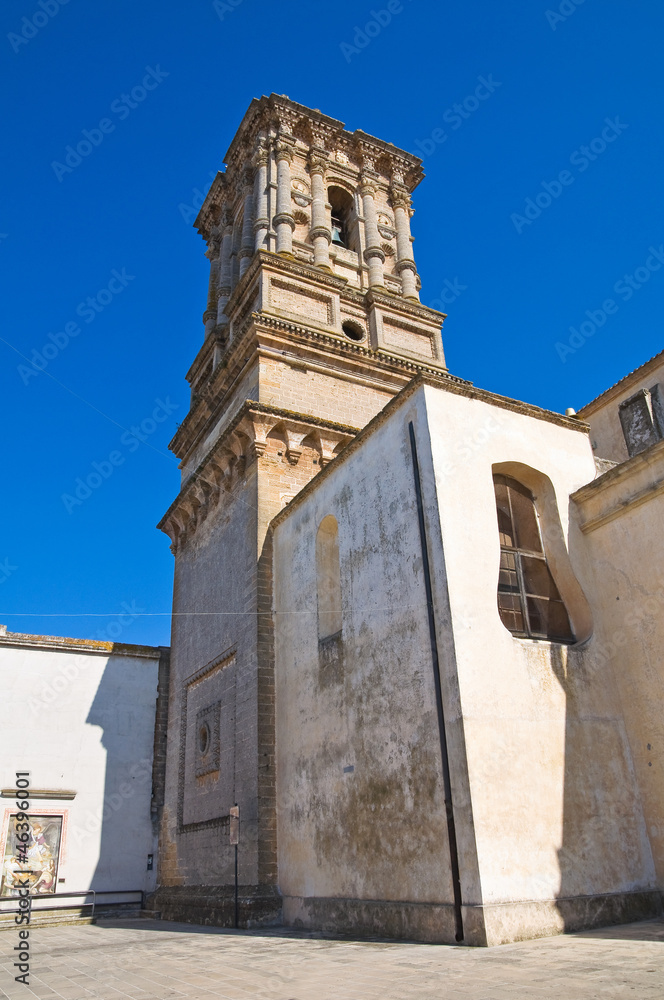 Belltower Mother Church. Copertino. Puglia. Italy.