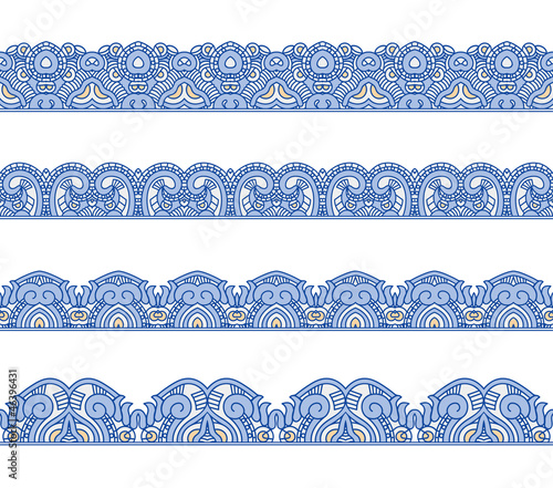 Ornamental seamless pattern