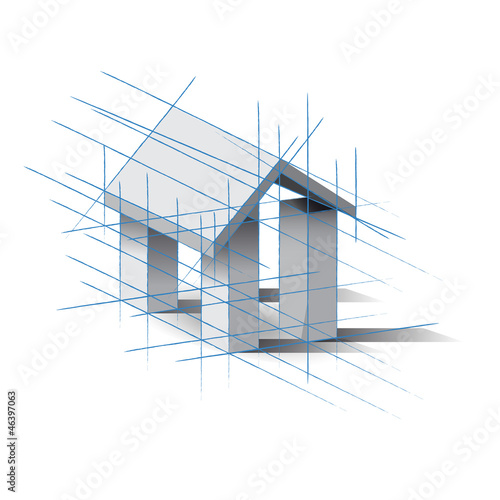 Vector Logo house project