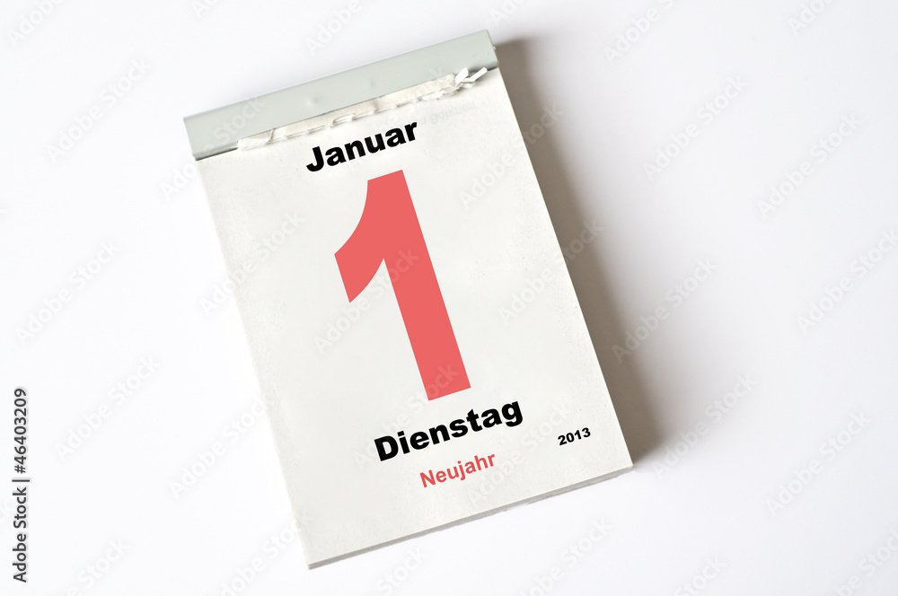 1. Januar 2013 1. Januar 2013