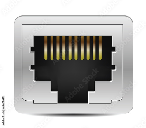 Ethernet Jack Icon