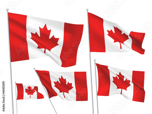Canada vector flags