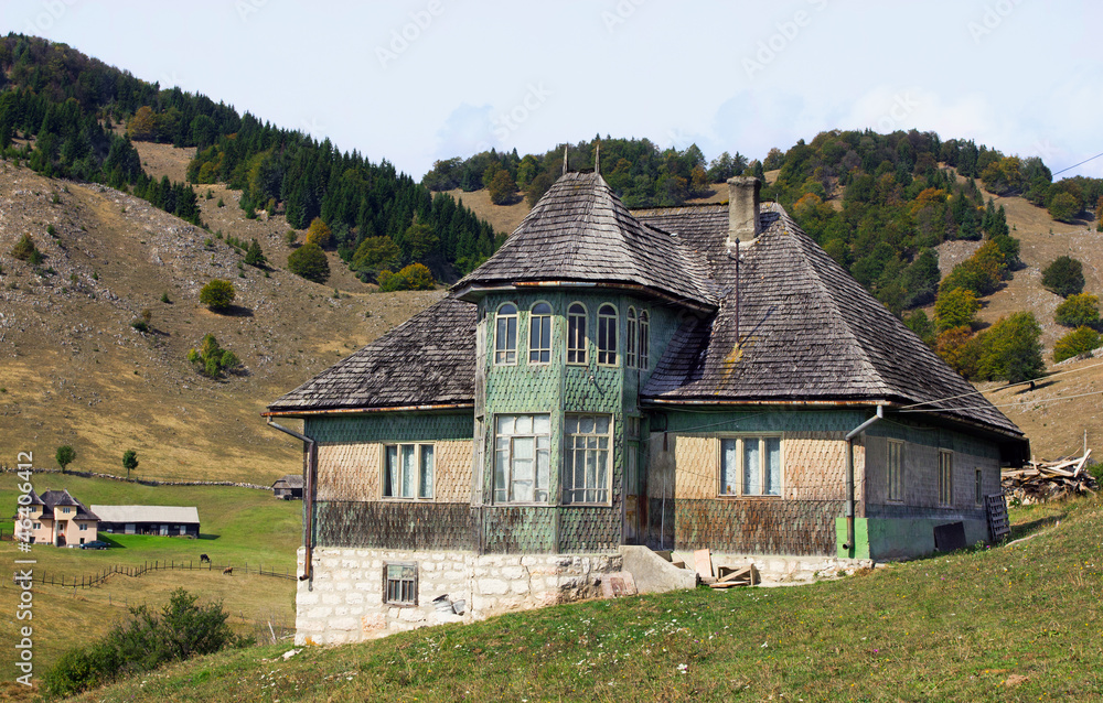 Traditional Romanian house Traditional Romanian house
